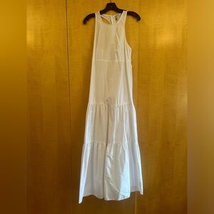 ASOS White Cotton Maxi Dress